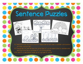 Preview of Sentence Puzzles: Spring Edition