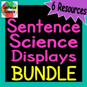 Preview of Sentence Science Display Resources BUNDLE