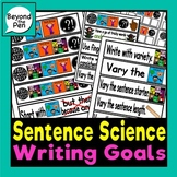 Sentence Science Writing Goals Display Strips