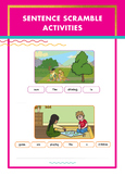 Sentence Scramble Adventures | A Language Discovery Activity Book