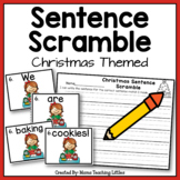 Sentence Scramble - Christmas Themed