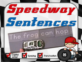 Sentence Scramble, Sentence Building & Writing Racing Acti