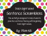 Sentence Scrambler - Dolch Sight Words