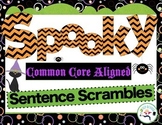 Sentence Sequencing and Assembly - Halloween
