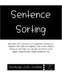 Sentence Sorting