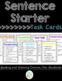 Sentence Starter Task Cards / Sentence Frames