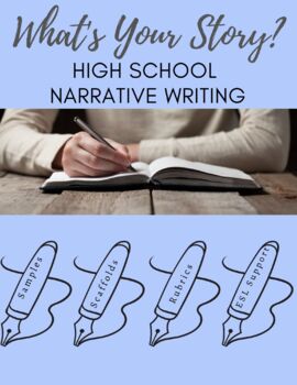 Preview of Sentence Starters: Narrative Writing for High School