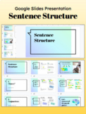 Sentence Structure Notes in Google Slides