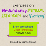 Exercises on Redundancies, Parallel Structure, and Variety
