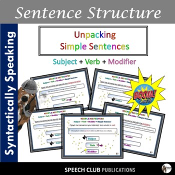 Preview of Parts of Speech - Unpacking Sentence Structures