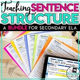 Sentence Structure Teaching Bundle