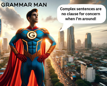 Preview of Sentence Structure Types - Simple, Compound, Complex, Compound-Complex
