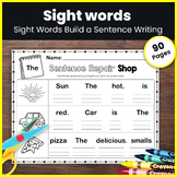 Sentence Structure Worksheets: Sight Word Sentences Worksh