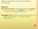 Sentence Structure and Grammar PowerPoint