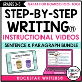 Sentence Structure and Paragraph Writing Video Bundle | DIGITAL