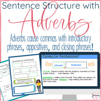 Preview of Grammar: Sentence Structure and Sentence Variety Lesson Using Adverbs!