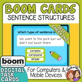 Sentence Structures Digital Boom Cards