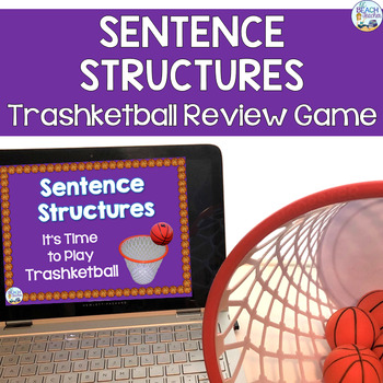 Preview of Types of Sentences - Sentence Structure - Simple, Compound, Complex Review Game