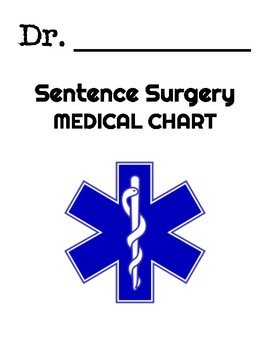 Preview of Sentence Surgery Recording Sheet