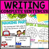 Writing Complete Sentences and Sentence Structure Distance