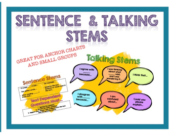 Preview of Sentence & Talking Stems