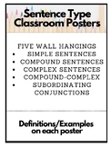 Sentence Type Posters