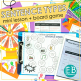Sentence Types Board Game: Sentence Seeker