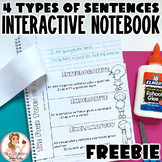 Sentence Types Interactive Notebook - FREE