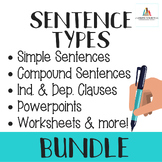 Sentence Types PowerPoints: Simple, Compound, Complex, Sub