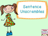 Sentence Unscrambles