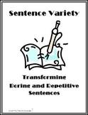 Sentence Variety Activity