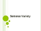 Sentence Variety Power Point