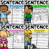 Sentence Work Worksheets BUNDLE - Fluency, Editing, Writin