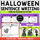 Sentence Writing 1st Grade - Halloween Directed Drawing Ac