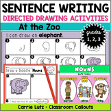 Sentence Writing 1st Grade with Fun at the Zoo Directed Dr