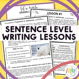 Sentence Writing