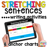 Sentence Writing Activities Digital ELA Google Classroom Slides