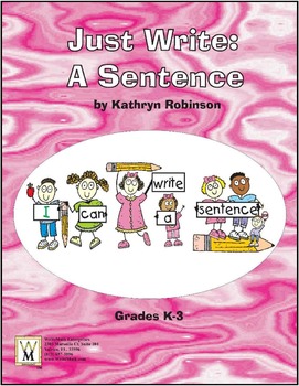 Preview of Sentence Writing Activities