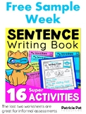 Sentence Writing Book | Sentence Structure Worksheets | Sa