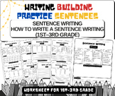 Sentence Writing  How to Write a Sentence Writing  (1st–3r