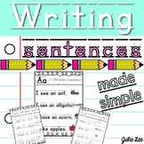 Sentence Writing Practice | Writing Center Activities Kind