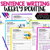 Sentence Writing Routine: Year-Long Routine to Practice Se