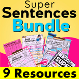 Sentence Writing ALL YEAR LONG Bundle (Differentiated)