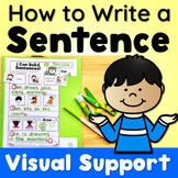 Sentence Writing and Cut and Paste Sentence Structure