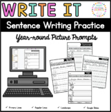 Sentence Writing with Picture Prompts