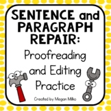 Sentence and Paragraph Repair: Proofreading and Editing Practice