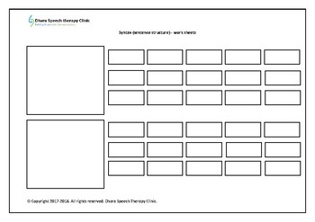 Sentence building worksheets- level 1 by Sai Harika Boppana | TpT