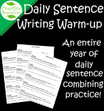 Sentence combining daily warm-up writing practice