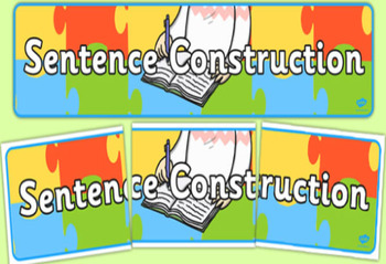 Preview of Sentence construction