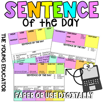 Preview of Sentence of the Day GRAMMAR